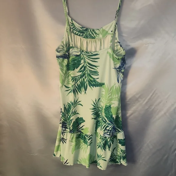 Tropical Print Sleep Dress - Picture 7 of 8